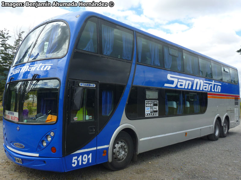 Metalsur Starbus 4.05 DP / Mercedes Benz O-500RSD-2436 / Empresa San Martín (Argentina)