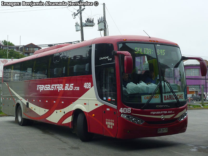 Comil Campione 3.45 / Mercedes Benz O-500RS-1836 / Trans Austral Bus Ltda.