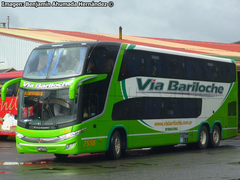 Marcopolo Paradiso G7 1800DD / Scania K-410B / Vía Bariloche (Argentina)