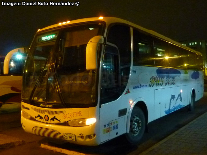 Marcopolo Viaggio G6 1050 / Scania F-94HB / Bus Fer Internacional (Bolivia)