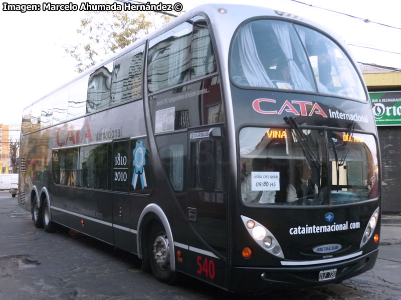 Metalsur Starbus 405 DP / Mercedes Benz O-500RSD-2436 / CATA Internacional (Argentina)