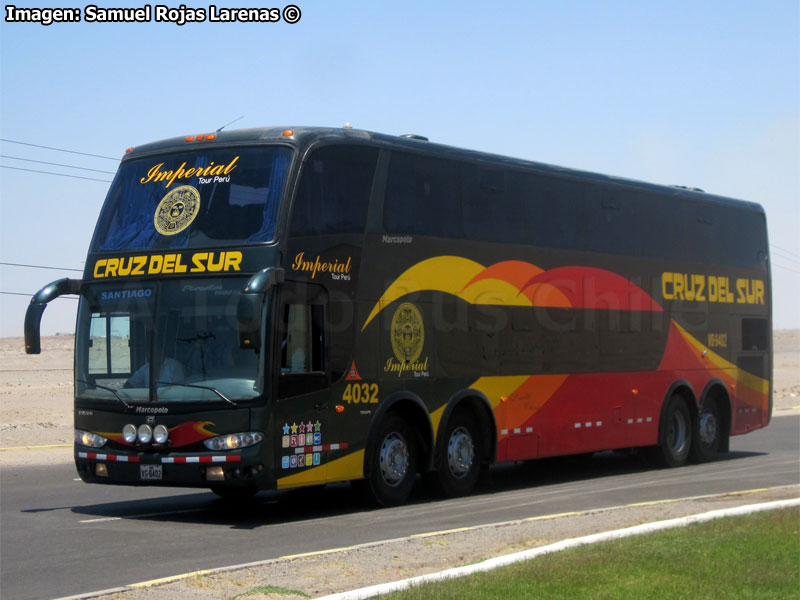 Marcopolo Paradiso G6 1800DD / Volvo B-12R 8x2 / Cruz del Sur (Perú)