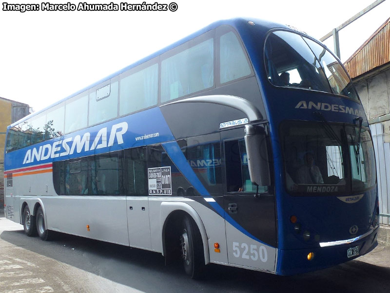 Metalsur Starbus 2 DP / Mercedes Benz O-500RSD-2436 / Andesmar (Argentina)