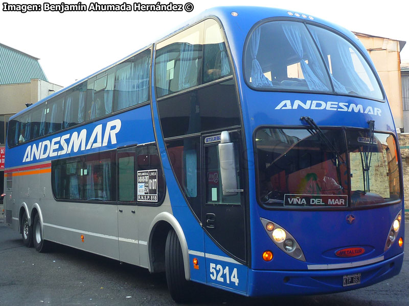 Metalsur Starbus 405 DP / Mercedes Benz O-500RSD-2436 / Andesmar (Argentina)