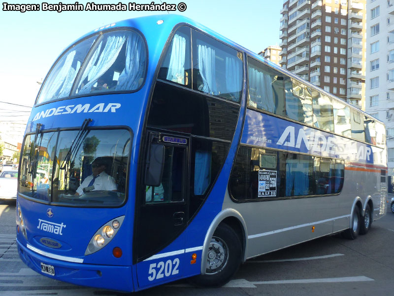 Metalsur Starbus 405 DP / Mercedes Benz O-500RSD-2436 / Andesmar (Argentina)