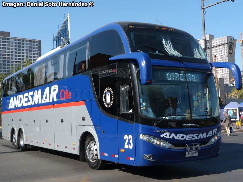 Comil Campione HD / Volvo B-420R Euro5 / Andesmar Chile