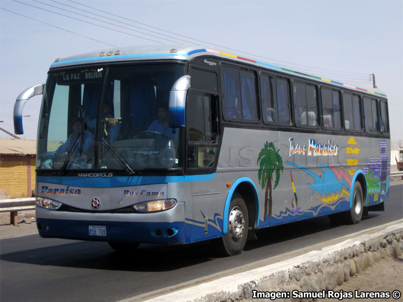 Marcopolo Viaggio GV 1000 / Mercedes Benz O-400RSE / Trans. Paraiso (Bolivia)