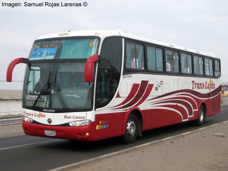 Marcopolo Paradiso G6 1200 / Mercedes Benz O-500RS-1836 / Trans Luján (Bolivia)