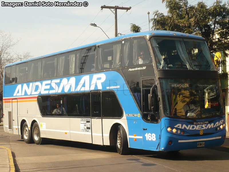 Busscar Panorâmico DD / Volvo B-12R / Andesmar (Argentina)