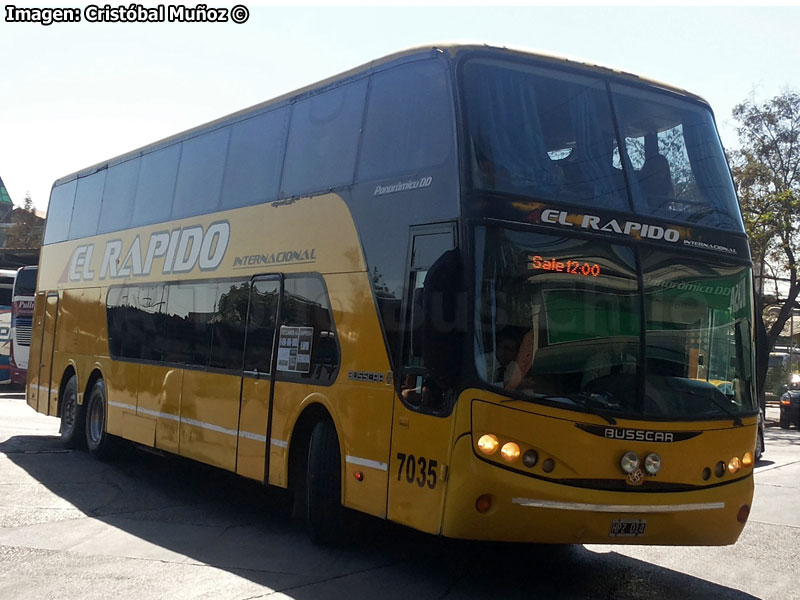 Busscar Panorâmico DD / Volvo B-12R / El Rápido Internacional (Argentina)