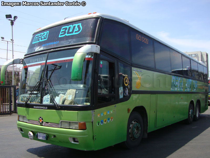 Marcopolo Paradiso GV 1150 / Mercedes Benz O-400RSD / Mega Bus Internacional (Bolivia)