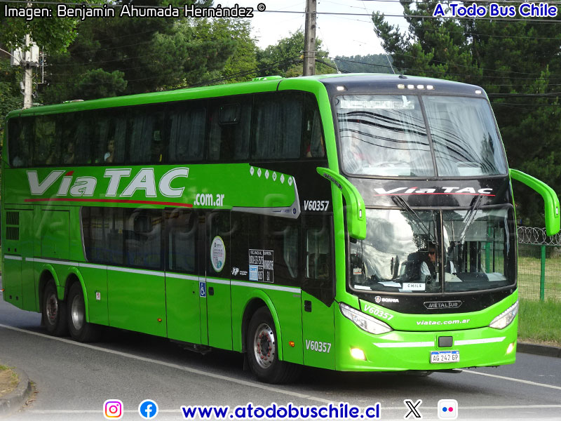 Metalsur Starbus 3 DP / Scania K-400B eev5 / Vía TAC (Argentina)