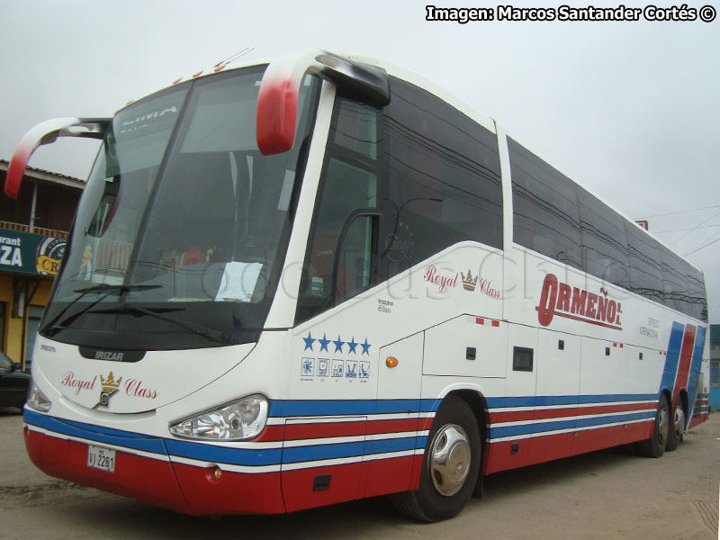 Irizar Century III 3.90 / Volvo B-12R / Expreso Internacional Ormeño (Perú)