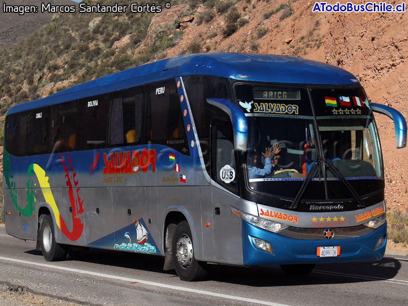 Marcopolo Paradiso G7 1200 / Mercedes Benz O-500RS-1836 / Trans Salvador (Bolivia)