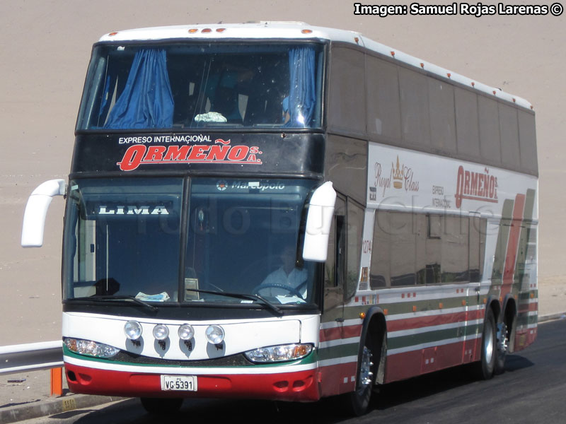 Marcopolo Paradiso GV 1800DD / Volvo B-12B / Expreso Internacional Ormeño (Perú)