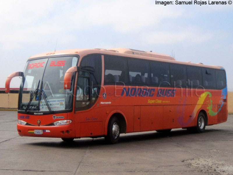 Marcopolo Viaggio G6 1050 / Scania K-124IB / Nordic Buss - Chile Bus Arica S.A.