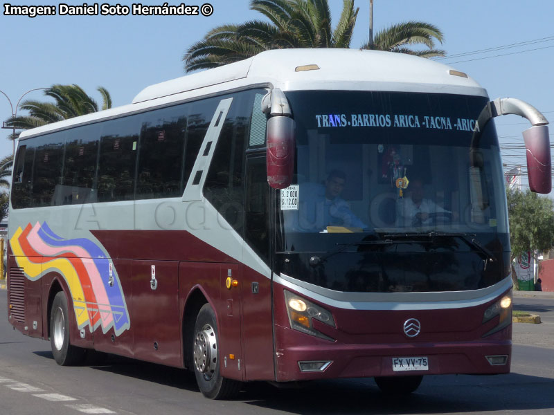 Golden Dragon Bus XML6126J13 / Trans Barrios