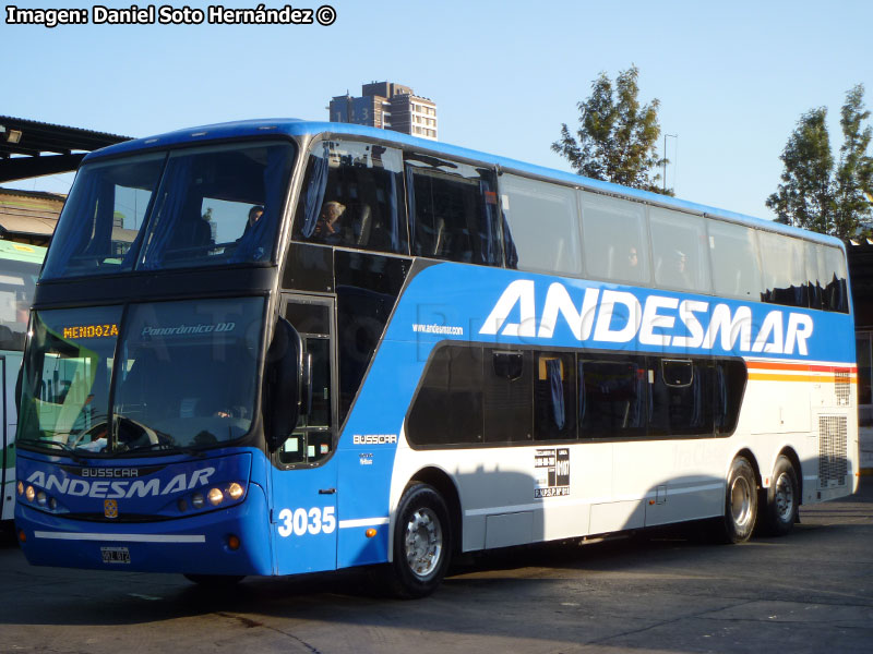 Busscar Panorâmico DD / Volvo B-12R / Andesmar (Argentina)