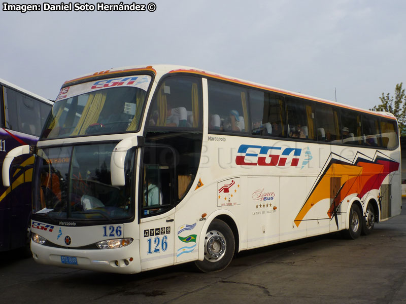 Marcopolo Paradiso G6 1550LD / Volvo B-12B / Empresa General Artigas EGA (Uruguay)