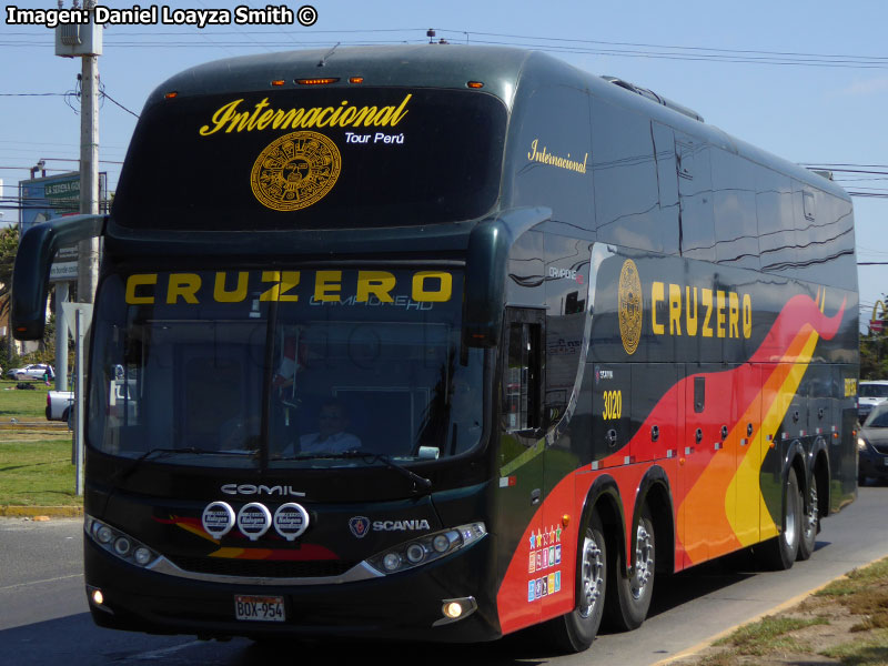 Comil Campione HD / Scania K-410B 8x2 / Cruzero Internacional (Perú)