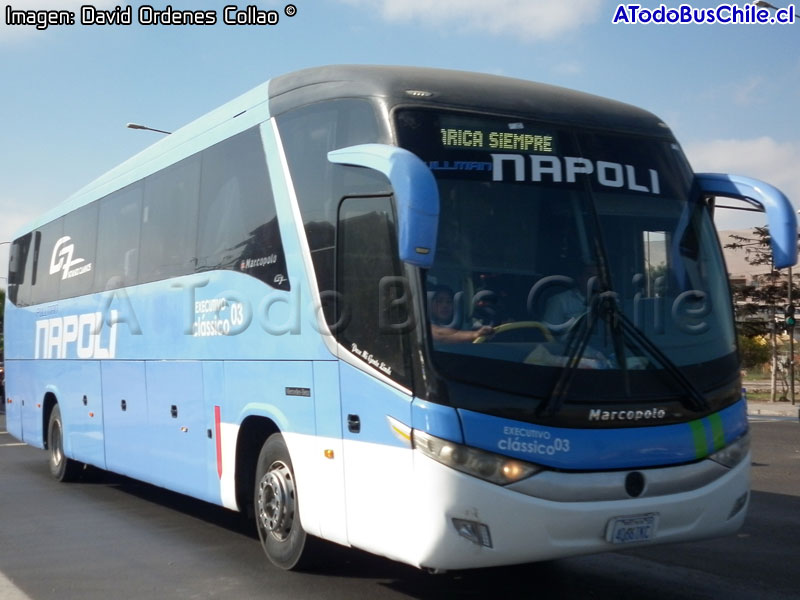 Marcopolo Paradiso G7 1200 / Mercedes Benz O-500RS-1836 / Pullman Napoli Internacional (Bolivia)