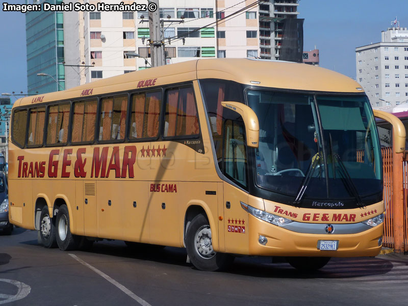 Marcopolo Paradiso G7 1200 / Mercedes Benz O-500RSD-2436 / Trans Ge & Mar (Bolivia)