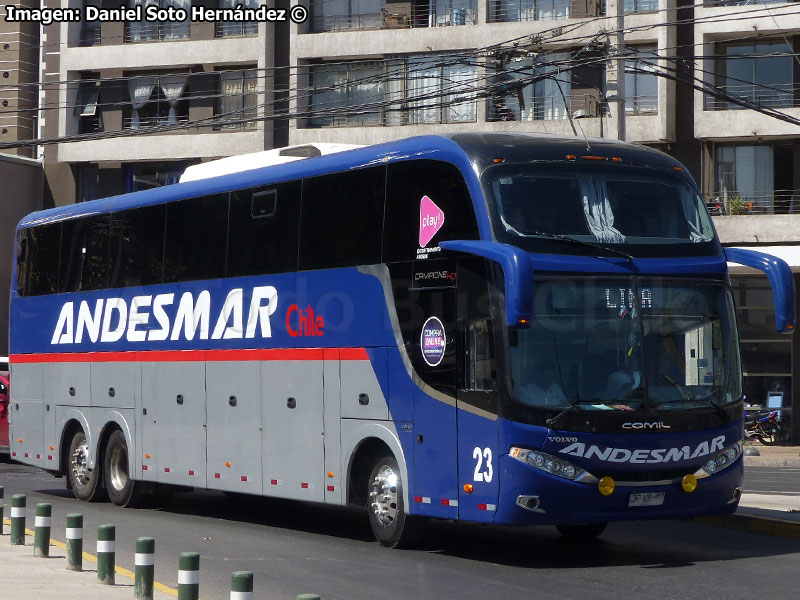 Comil Campione HD / Volvo B-420R Euro5 / Andesmar Chile