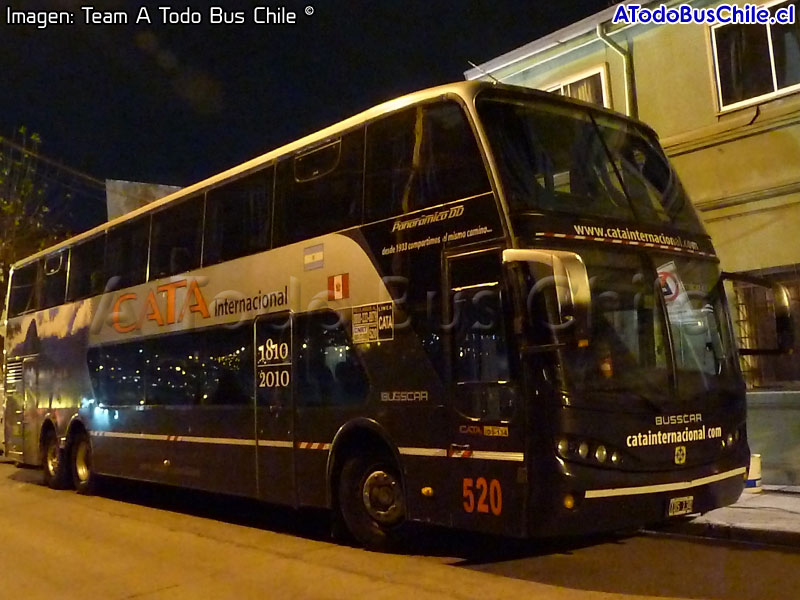 Busscar Panorâmico DD / Mercedes Benz O-500RSD-2436 / CATA Internacional (Argentina)