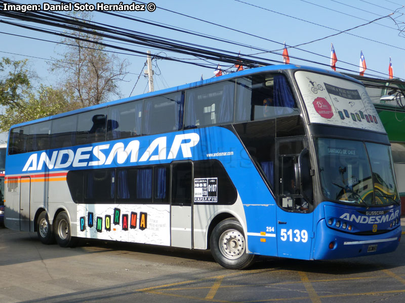 Busscar Panorâmico DD / Volvo B-12R / Andesmar (Argentina)