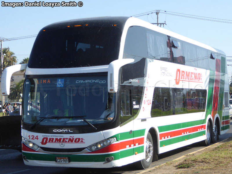 Comil Campione DD / Mercedes Benz O-500RSD-2436 / Expreso Internacional Ormeño (Perú)