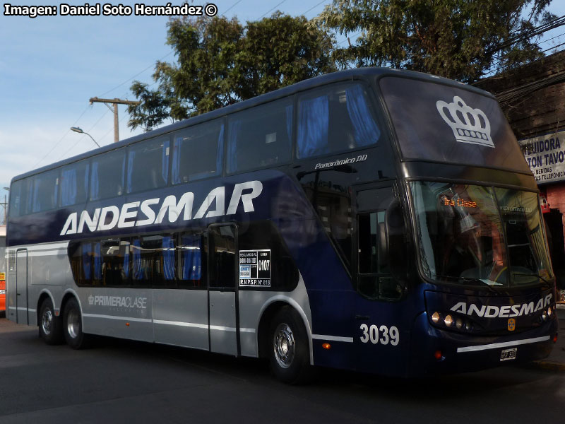 Busscar Panorâmico DD / Volvo B-12R / Andesmar (Argentina)