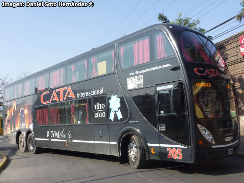 Metalsur Starbus 405 DP / Mercedes Benz O-500RSD-2436 / CATA Internacional (Argentina)