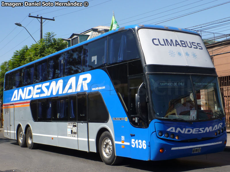 Busscar Panorâmico DD / Volvo B-12R / Andesmar (Argentina)