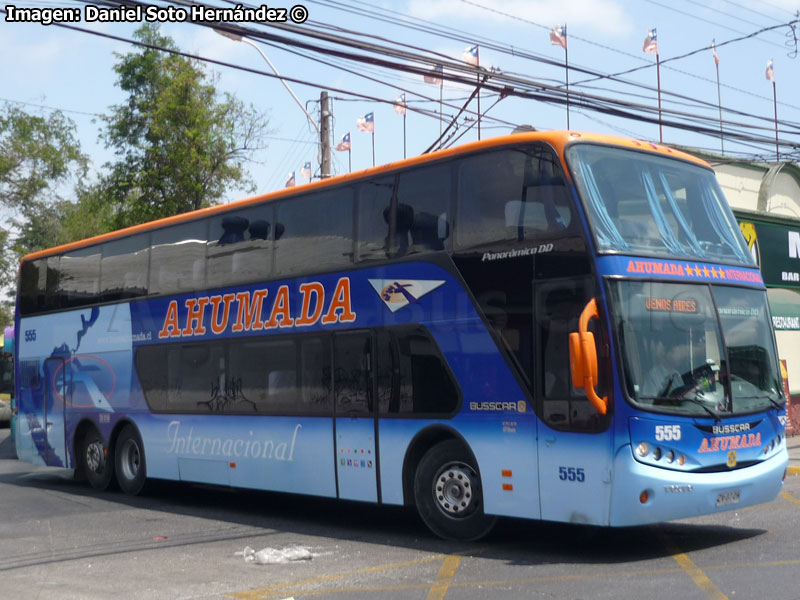 Busscar Panorâmico DD / Volvo B-12R / Buses Ahumada Internacional