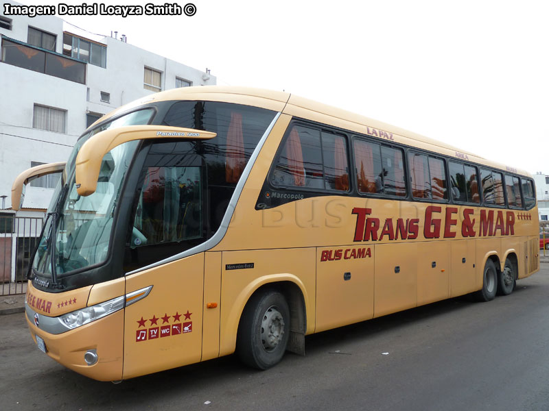 Marcopolo Paradiso G7 1200 / Mercedes Benz O-500RSD-2436 / Trans Ge & Mar (Bolivia)