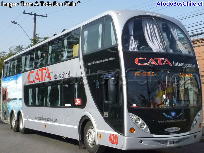 Metalsur Starbus 405 DP / Mercedes Benz O-500RSD-2436 / CATA Internacional (Argentina)