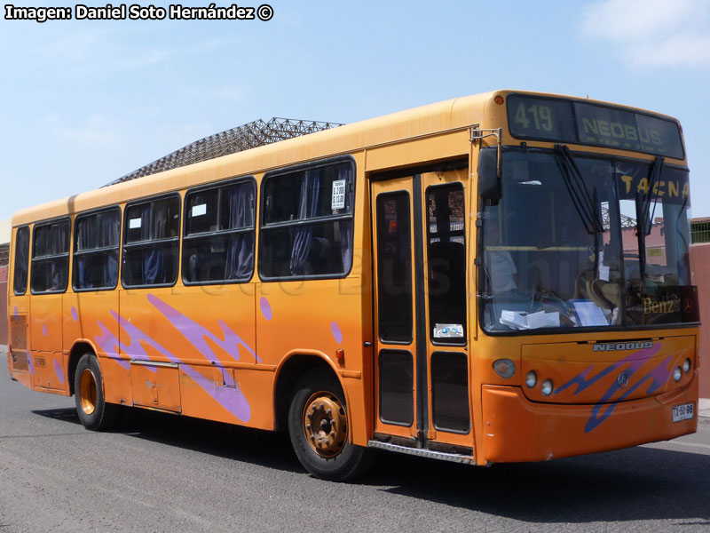 Neobus Mega / Mercedes Benz OH-1420 / Servicio Internacional Arica - Tacna