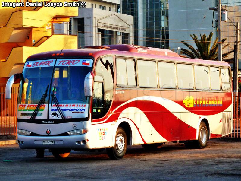 Marcopolo Viaggio G6 1050 / Mercedes Benz O-400RSE / Buses Copacabana
