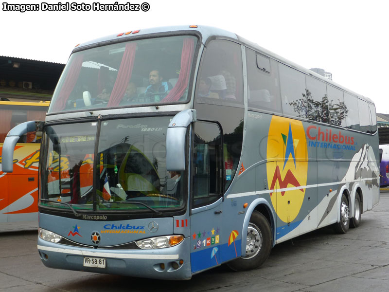 Marcopolo Paradiso G6 1550LD / Mercedes Benz O-400RSD / Chile Bus Internacional