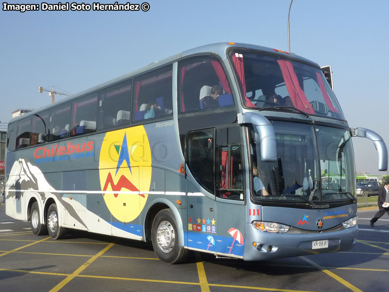 Marcopolo Paradiso G6 1550LD / Mercedes Benz O-400RSD / Chile Bus Internacional