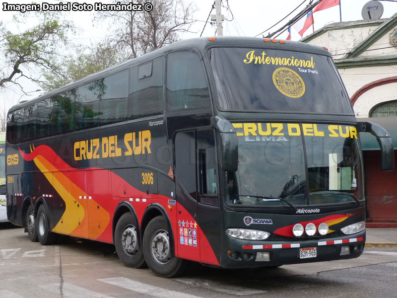 Marcopolo Paradiso G6 1550LD / Scania K-124IB 8x2 / Cruz del Sur (Perú)