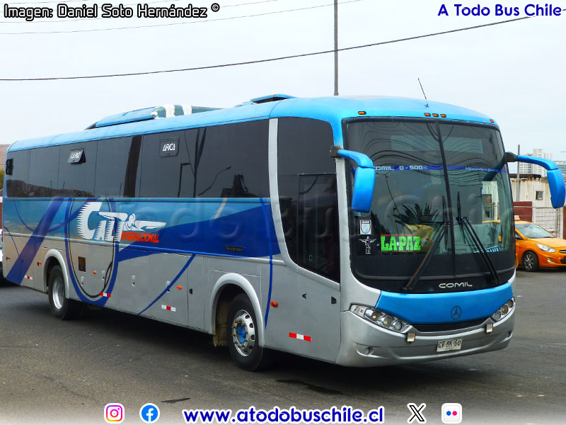 Comil Campione 3.45 / Mercedes Benz O-500RS-1836 / Cali Internacional
