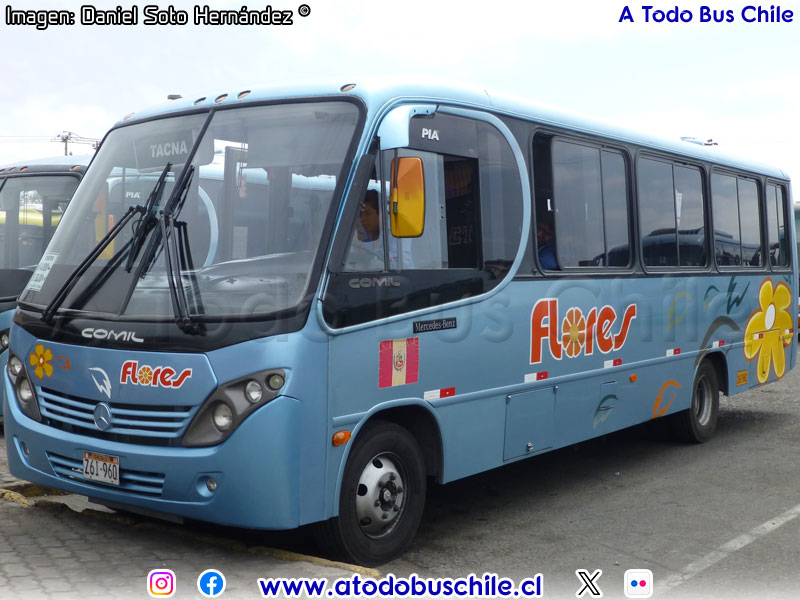 Comil Piá / Mercedes Benz LO-915 / Transportes Flores Hnos. (Perú)