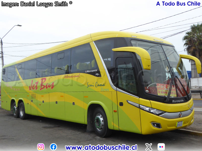 Marcopolo Paradiso G7 1200 / Mercedes Benz O-500RSD-2442 / Jet Bus Internacional (Bolivia)