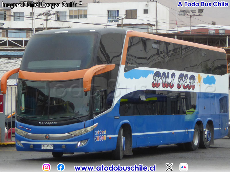 Marcopolo Paradiso G7 1800DD / Mercedes Benz O-500RSD-2441 BlueTec5 / Bus Fer (Bolivia)
