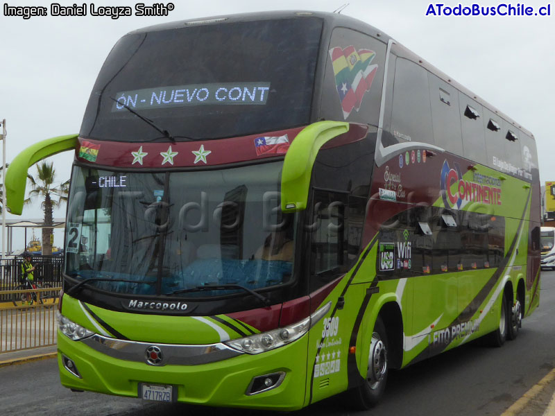 Marcopolo Paradiso G7 1800DD / Mercedes Benz O-500RSD-2441 BlueTec5 / Nuevo Continente (Bolivia)