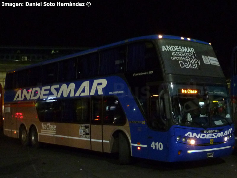 Busscar Panorâmico DD / Volvo B-12R / Andesmar (Argentina)