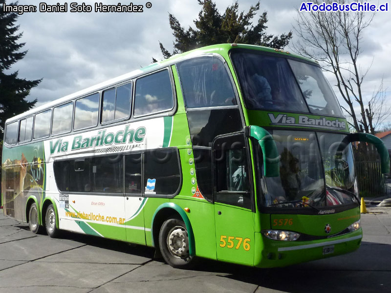 Marcopolo Paradiso G6 1800DD / Mercedes Benz O-400RSD / Vía Bariloche (Argentina)