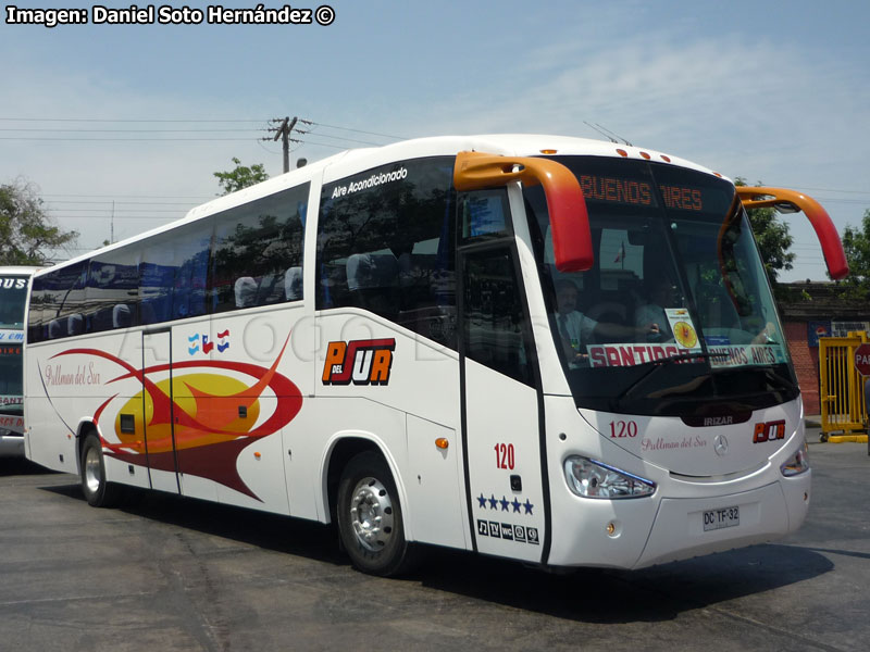 Irizar Century III 3.70 / Mercedes Benz O-500RS-1836 / Pullman del Sur Internacional