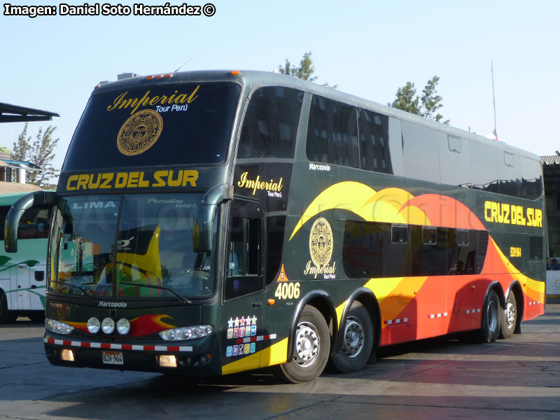 Marcopolo Paradiso G6 1800DD / Volvo B-12R 8x2 / Cruz del Sur (Perú)